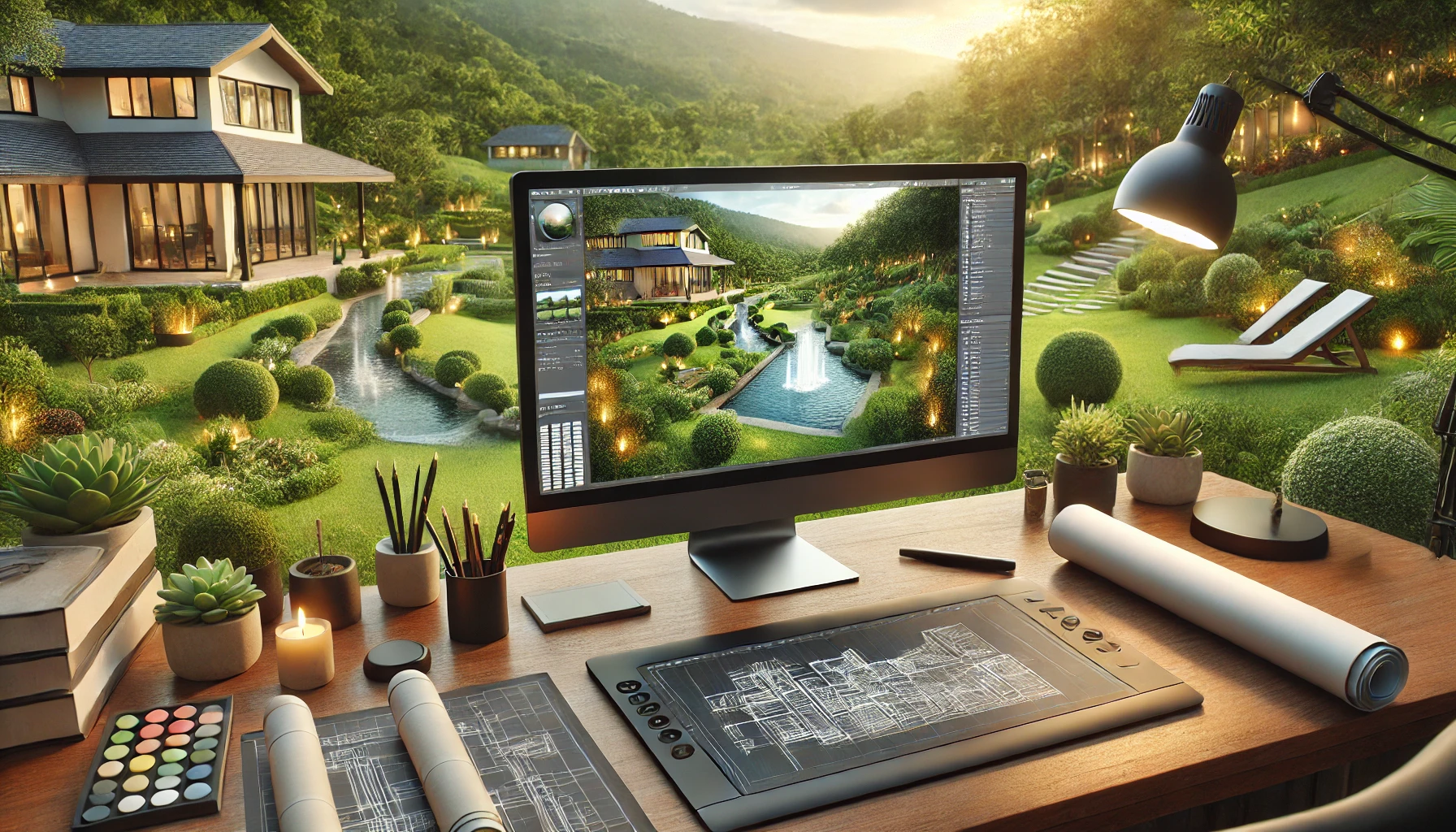 3D Landscape Visualizations & Plans